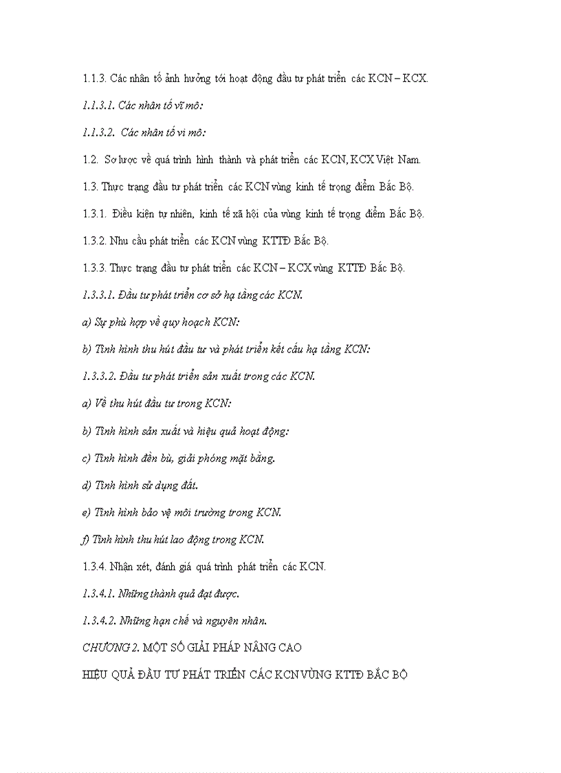 image for page Đầu tư phát triển các KCN KCX vùng Kinh tế trọng điểm Bắc Bộ Thực trạng và giải pháp