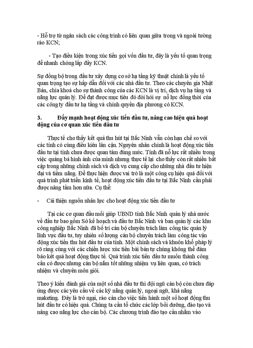 image for page Môi trường đầu tư tại tỉnh Bắc Ninh Thực trạng và giải pháp