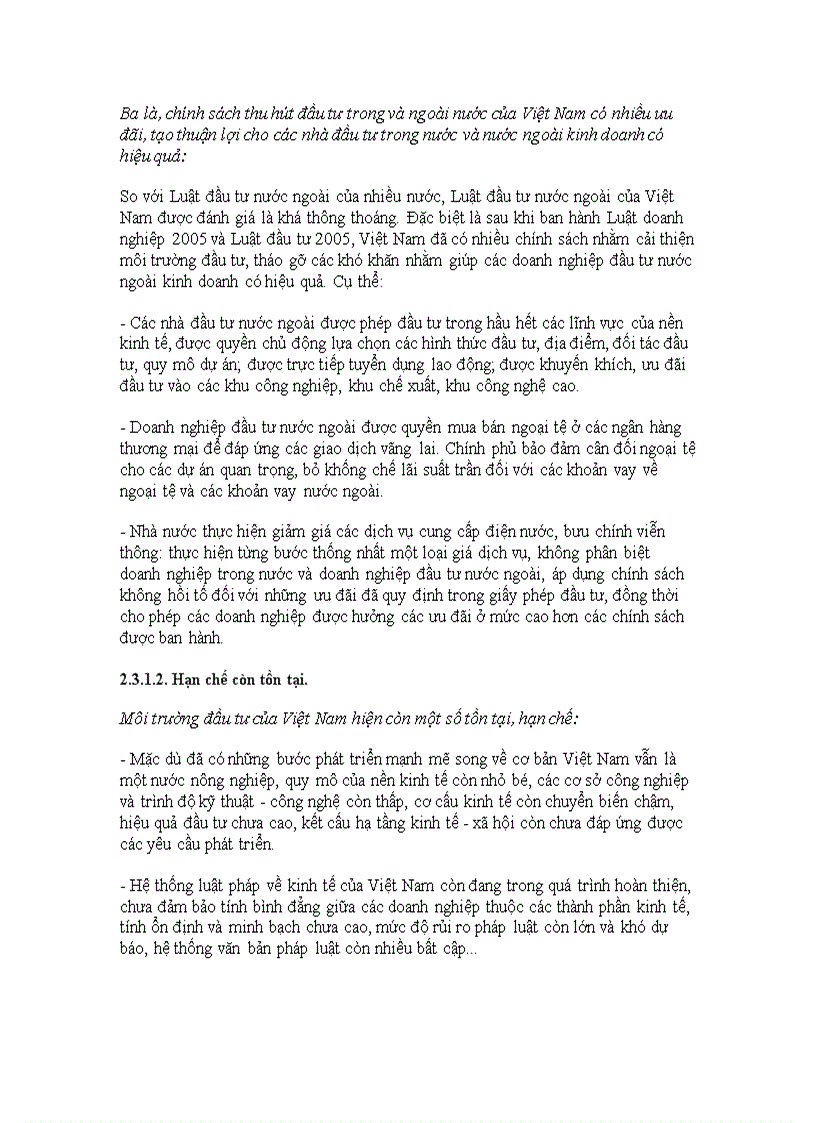 image for page Quá trình cải thiện môi trường đầu tư trực tiếp nước ngoài tại Việt Nam