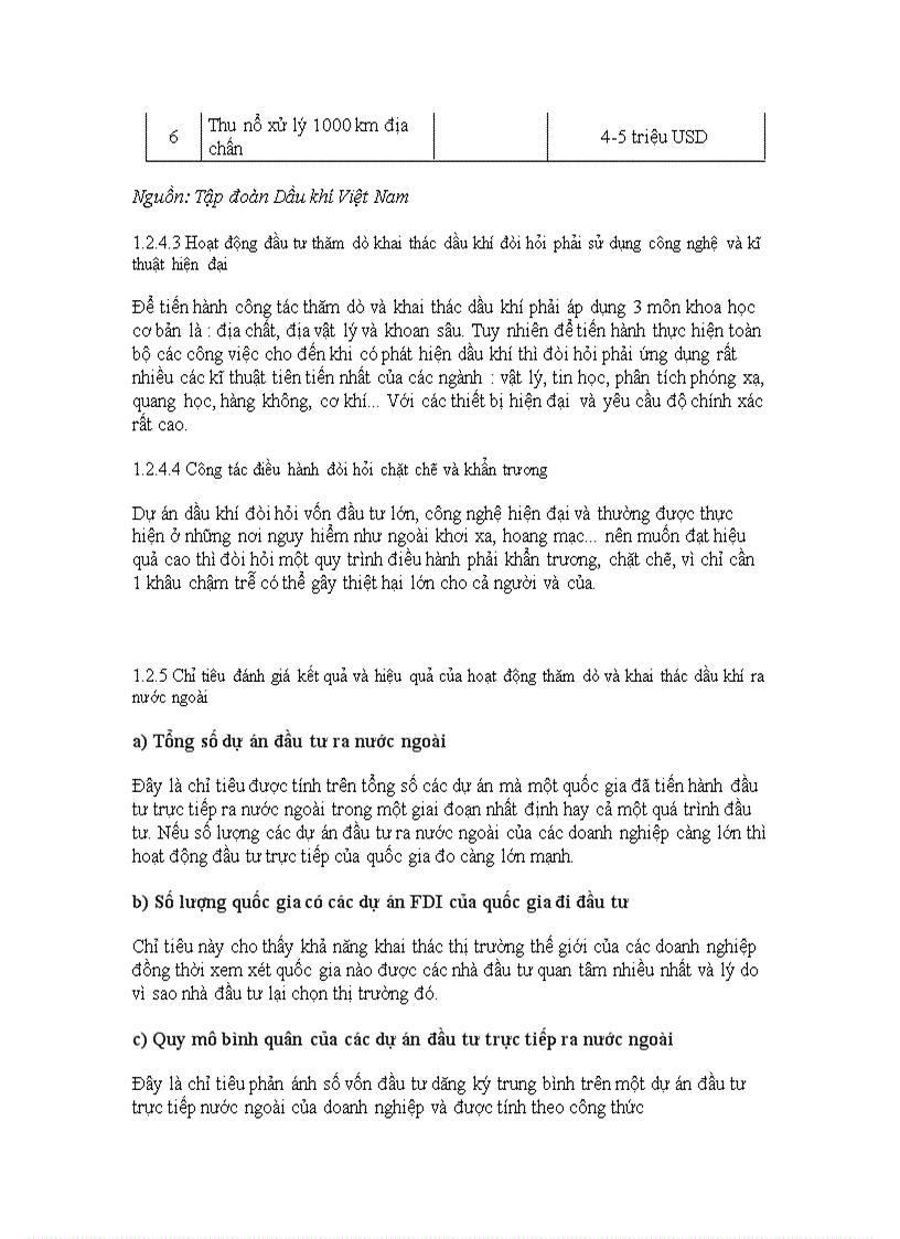 image for page Đầu tư trực tiếp ra nước ngoài trong lĩnh vực thăm dò khai thác dầu khí tại Tập đoàn dầu khí Việt Nam Thực trạng và giải pháp