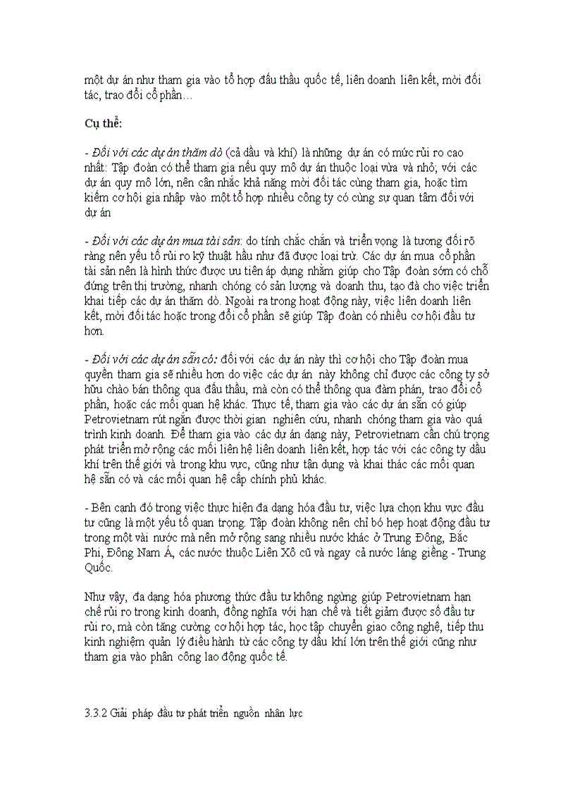 image for page Đầu tư trực tiếp ra nước ngoài trong lĩnh vực thăm dò khai thác dầu khí tại Tập đoàn dầu khí Việt Nam Thực trạng và giải pháp
