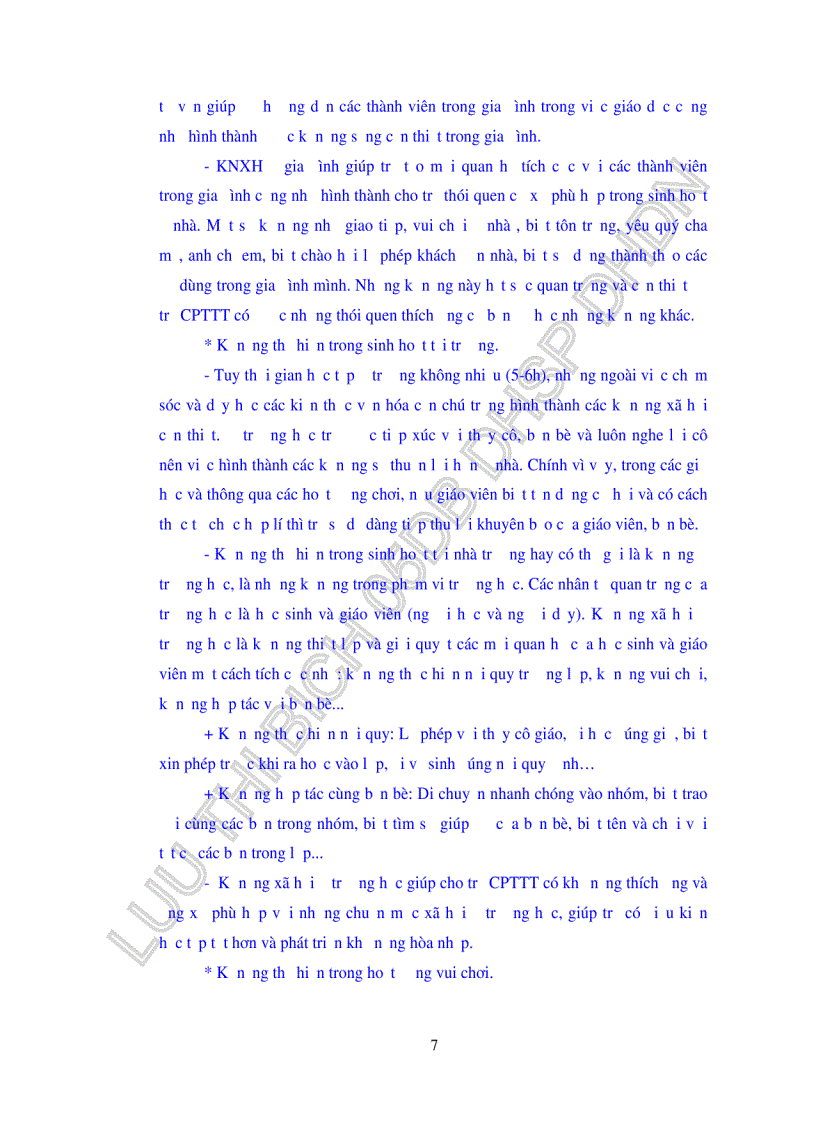 image for page Sử dụng phương pháp trò chơi để hình thành và phát triển kĩ năng xã hội cho trẻ chậm phát triển trí tuệ học hòa nhập tại trường tiểu học Hải Vân thành phố Đà Nẵng
