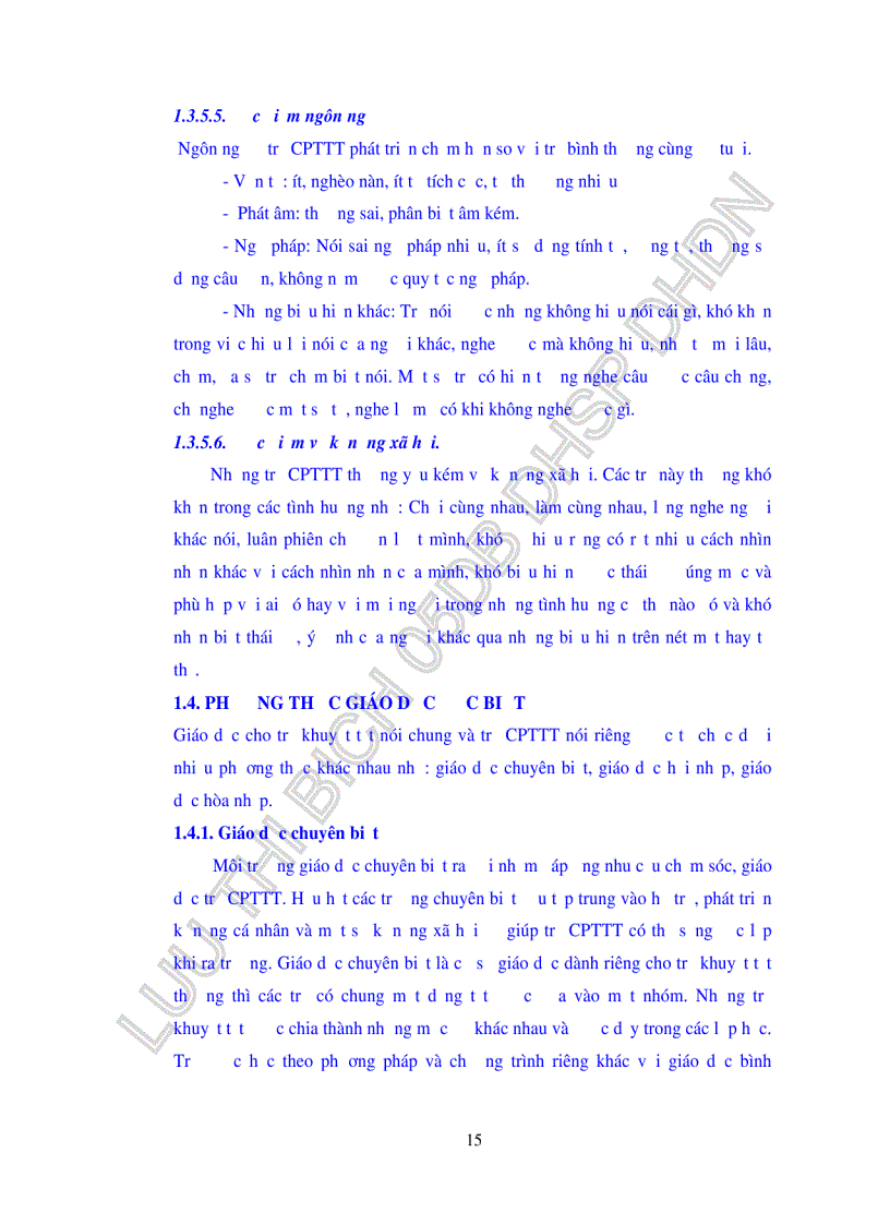 image for page Sử dụng phương pháp trò chơi để hình thành và phát triển kĩ năng xã hội cho trẻ chậm phát triển trí tuệ học hòa nhập tại trường tiểu học Hải Vân thành phố Đà Nẵng