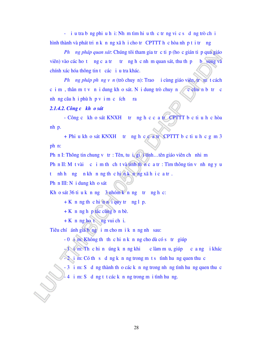 image for page Sử dụng phương pháp trò chơi để hình thành và phát triển kĩ năng xã hội cho trẻ chậm phát triển trí tuệ học hòa nhập tại trường tiểu học Hải Vân thành phố Đà Nẵng