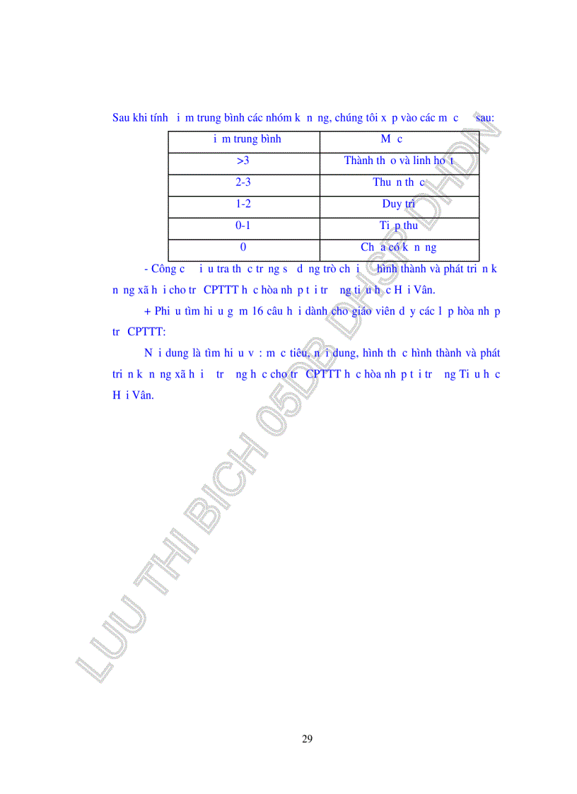 image for page Sử dụng phương pháp trò chơi để hình thành và phát triển kĩ năng xã hội cho trẻ chậm phát triển trí tuệ học hòa nhập tại trường tiểu học Hải Vân thành phố Đà Nẵng