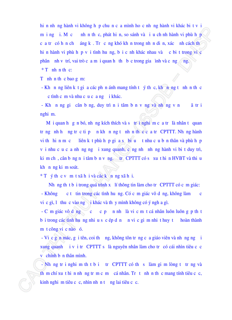 image for page Sử dụng phương pháp giải quyết vấn đề để quản lí hành vi bất thường của trẻ chậm phát triển trí tuệ ở khối lớp 5 Trường Tiểu học Hải Vân Quận Liên Chiểu Thành phố Đà Nẵng