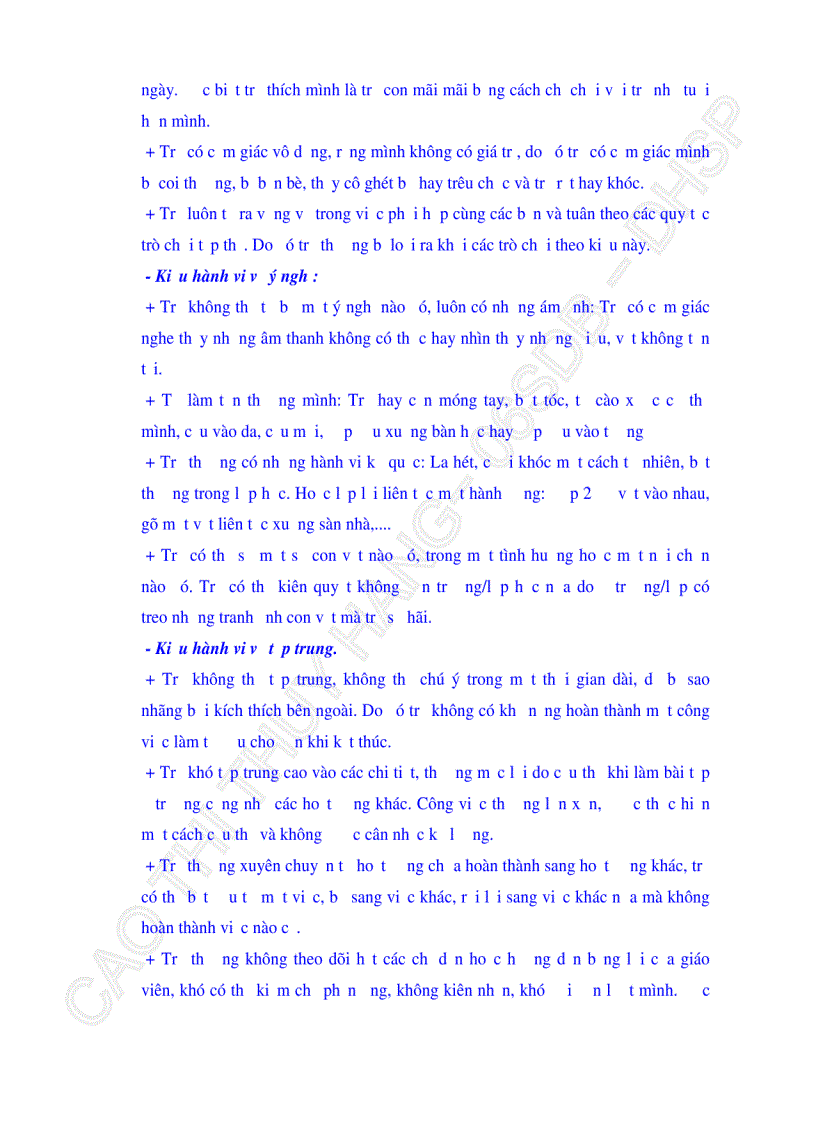 image for page Sử dụng phương pháp giải quyết vấn đề để quản lí hành vi bất thường của trẻ chậm phát triển trí tuệ ở khối lớp 5 Trường Tiểu học Hải Vân Quận Liên Chiểu Thành phố Đà Nẵng