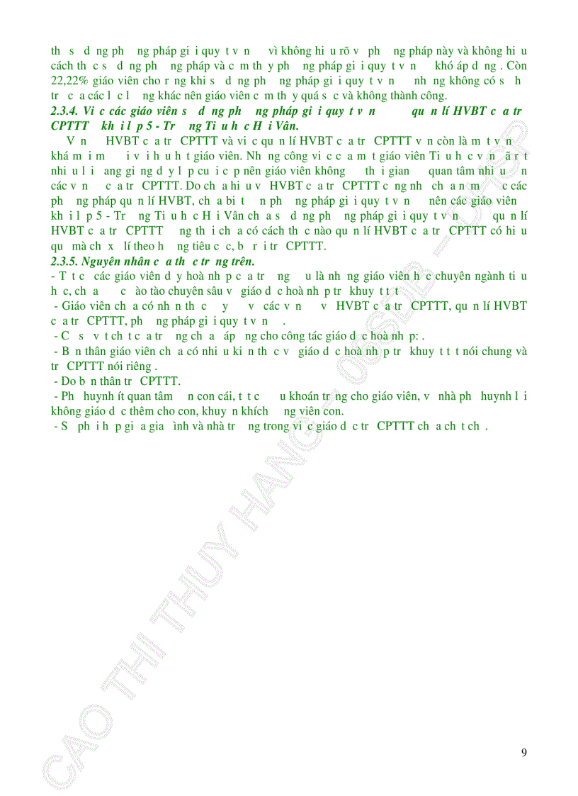 image for page Sử dụng phương pháp giải quyết vấn đề để quản lí hành vi bất thường của trẻ chậm phát triển trí tuệ ở khối lớp 5 Trường Tiểu học Hải Vân Quận Liên Chiểu Thành phố Đà Nẵng