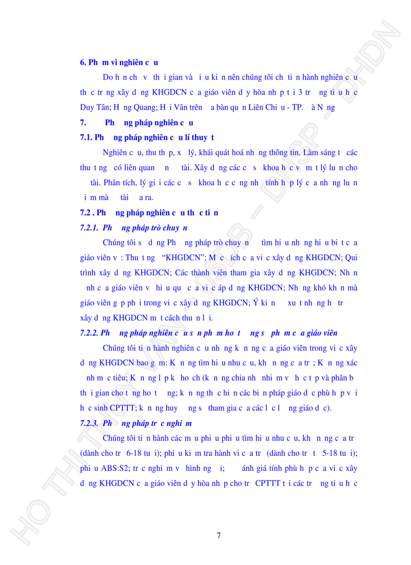 image for page Thực trạng xây dựng KHGDCN cho trẻ CPTTT của giáo viên dạy hoà nhập tại các trường tiểu học trên địa bàn quận Liên Chiểu TP Đà Nẵng