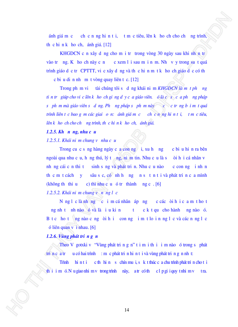image for page Thực trạng xây dựng KHGDCN cho trẻ CPTTT của giáo viên dạy hoà nhập tại các trường tiểu học trên địa bàn quận Liên Chiểu TP Đà Nẵng