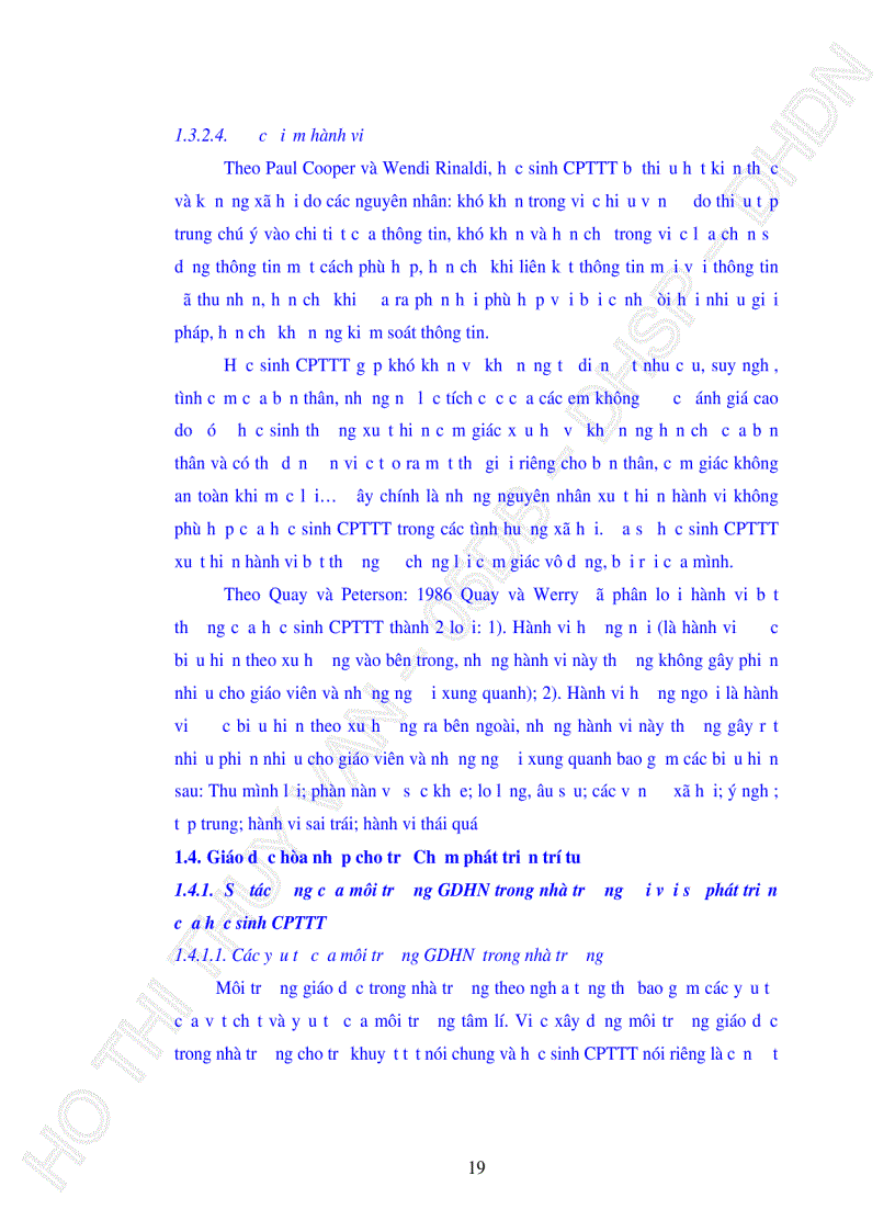 image for page Thực trạng xây dựng KHGDCN cho trẻ CPTTT của giáo viên dạy hoà nhập tại các trường tiểu học trên địa bàn quận Liên Chiểu TP Đà Nẵng