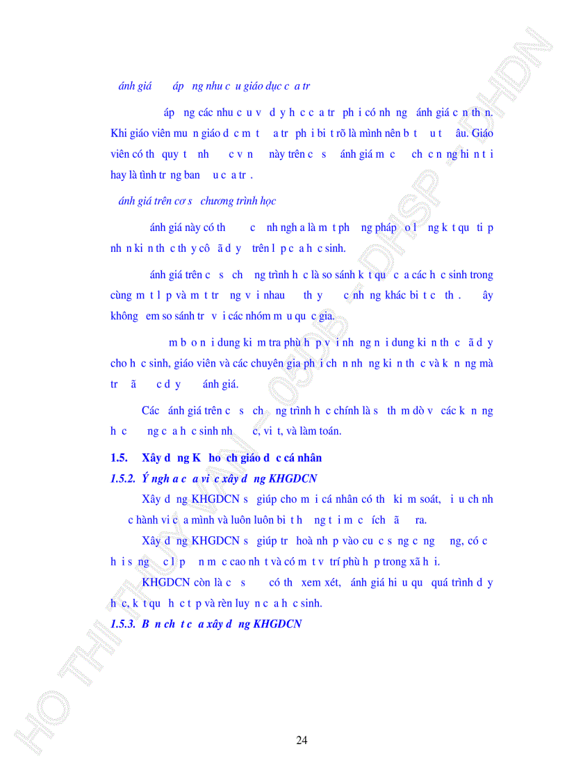 image for page Thực trạng xây dựng KHGDCN cho trẻ CPTTT của giáo viên dạy hoà nhập tại các trường tiểu học trên địa bàn quận Liên Chiểu TP Đà Nẵng