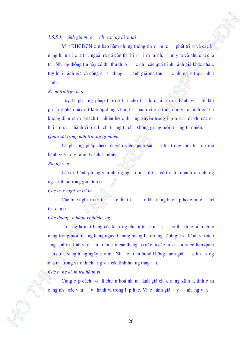image for page Thực trạng xây dựng KHGDCN cho trẻ CPTTT của giáo viên dạy hoà nhập tại các trường tiểu học trên địa bàn quận Liên Chiểu TP Đà Nẵng