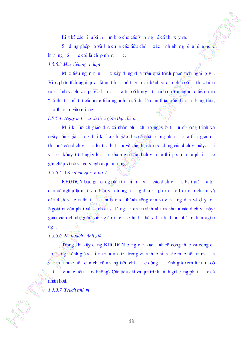image for page Thực trạng xây dựng KHGDCN cho trẻ CPTTT của giáo viên dạy hoà nhập tại các trường tiểu học trên địa bàn quận Liên Chiểu TP Đà Nẵng