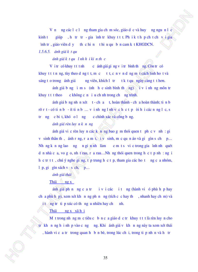 image for page Thực trạng xây dựng KHGDCN cho trẻ CPTTT của giáo viên dạy hoà nhập tại các trường tiểu học trên địa bàn quận Liên Chiểu TP Đà Nẵng