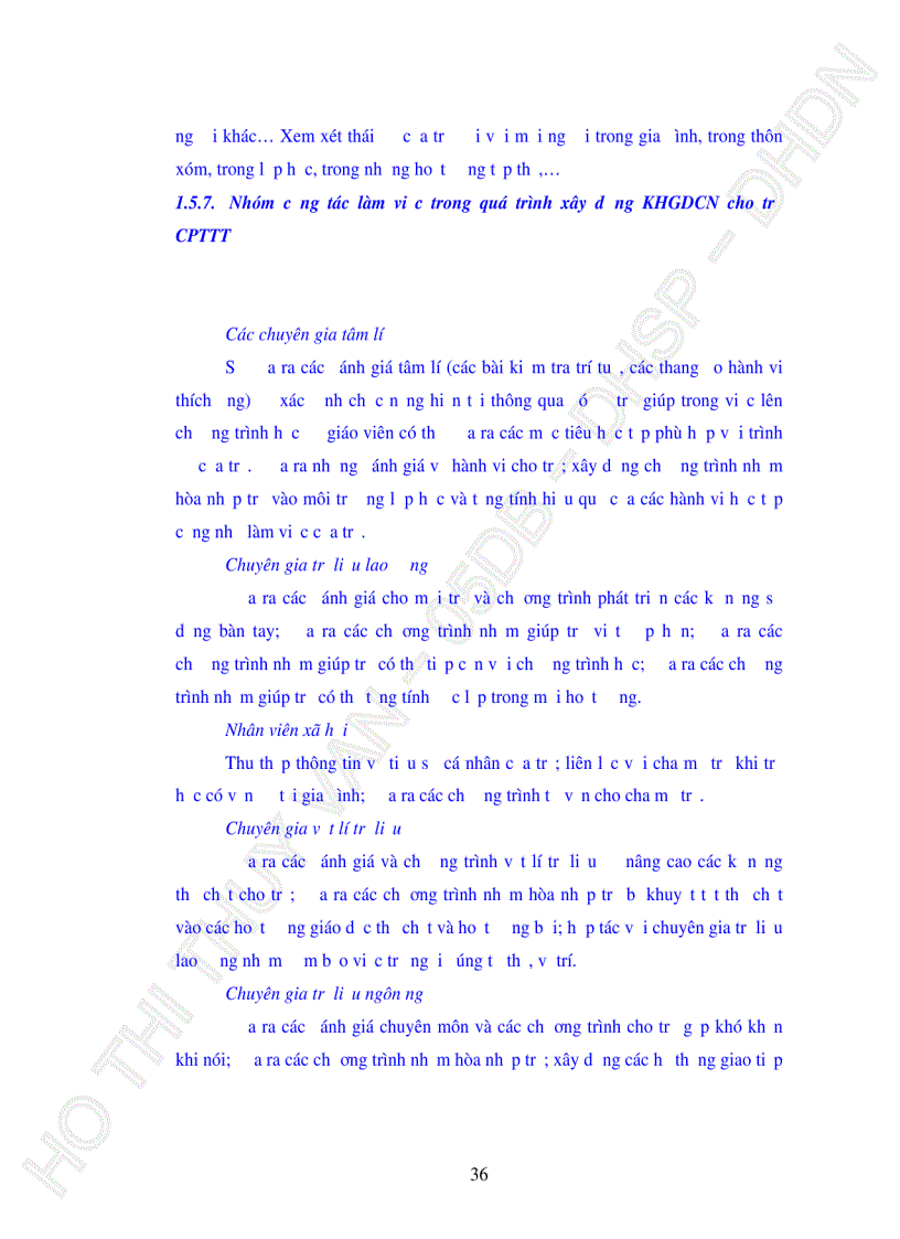 image for page Thực trạng xây dựng KHGDCN cho trẻ CPTTT của giáo viên dạy hoà nhập tại các trường tiểu học trên địa bàn quận Liên Chiểu TP Đà Nẵng
