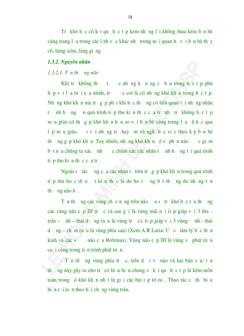 image for page Thực trạng trẻ khó học ở các trường tiểu học trên địa bàn Quận Liên Chiểu TP Đà Nẵng