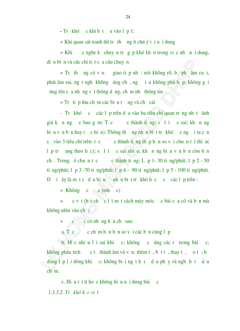 image for page Thực trạng trẻ khó học ở các trường tiểu học trên địa bàn Quận Liên Chiểu TP Đà Nẵng