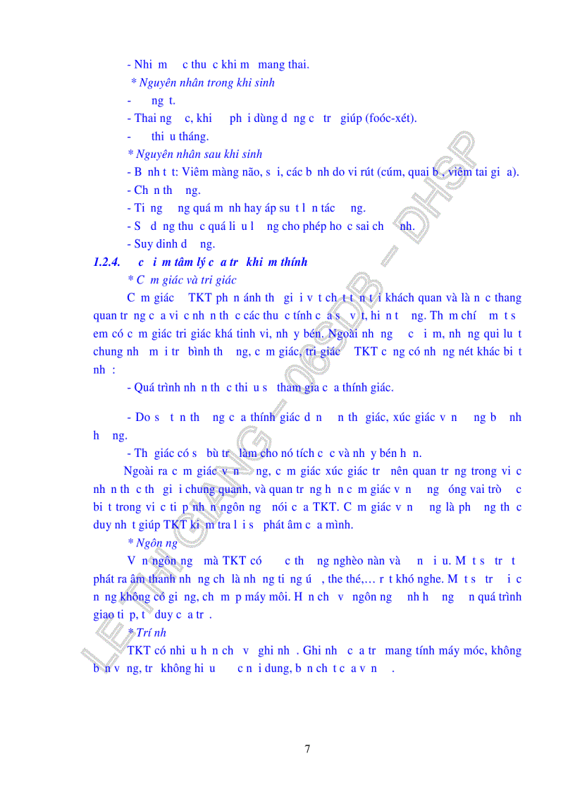 image for page Biên soạn tài liệu dành cho cha mẹ trẻ khiếm thính trong quá trình can thiệp sớm cho trẻ khiếm thính tại trường Phổ thông chuyên biệt Nguyễn Đình Chiểu