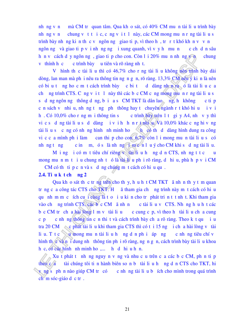 image for page Biên soạn tài liệu dành cho cha mẹ trẻ khiếm thính trong quá trình can thiệp sớm cho trẻ khiếm thính tại trường Phổ thông chuyên biệt Nguyễn Đình Chiểu