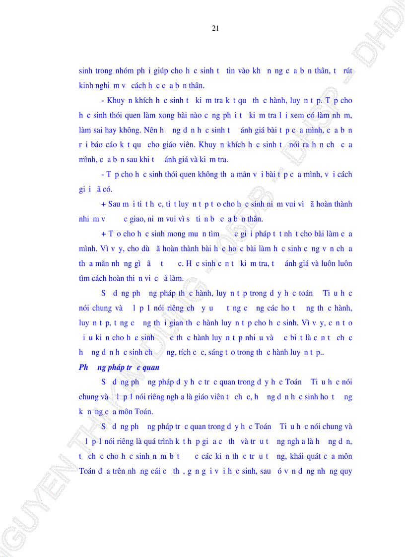 image for page Điều chỉnh nội dung dạy học môn Toán cho học sinh Chậm phát triển trí tuệ học hòa nhập lớp 1 ở các trường Tiểu học trên địa bàn Quận Liên Chiểu Thành phố Đà Nẵng