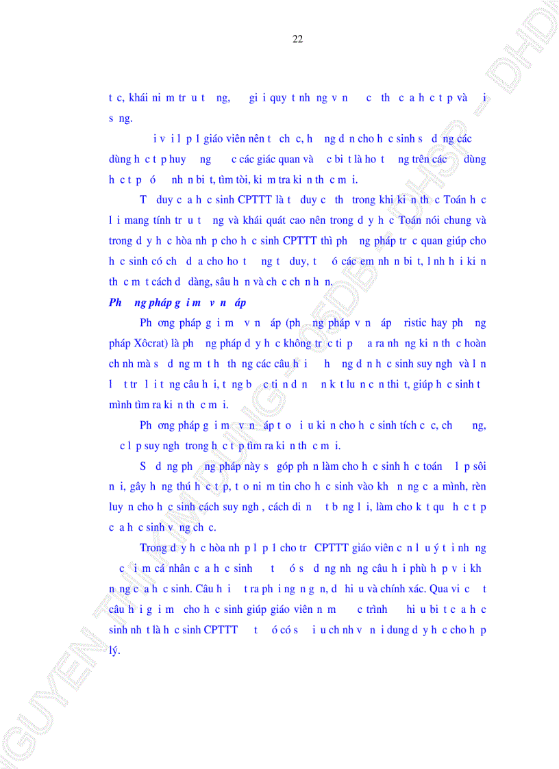 image for page Điều chỉnh nội dung dạy học môn Toán cho học sinh Chậm phát triển trí tuệ học hòa nhập lớp 1 ở các trường Tiểu học trên địa bàn Quận Liên Chiểu Thành phố Đà Nẵng