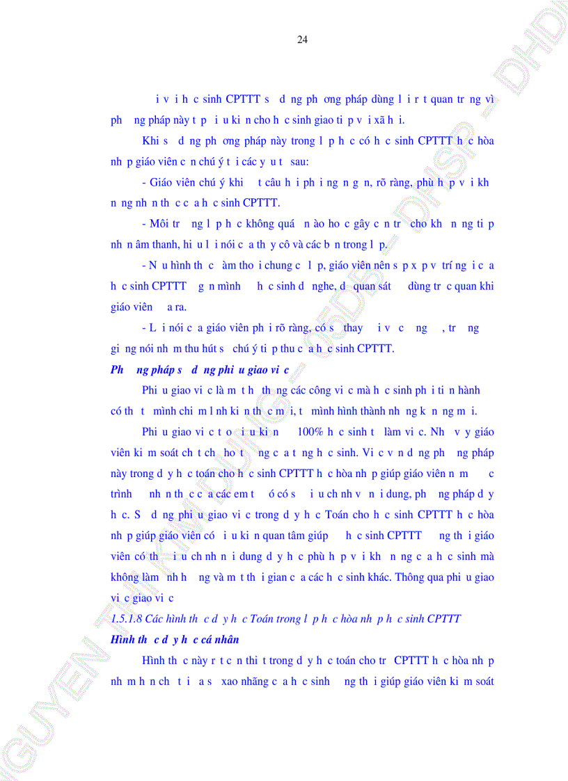 image for page Điều chỉnh nội dung dạy học môn Toán cho học sinh Chậm phát triển trí tuệ học hòa nhập lớp 1 ở các trường Tiểu học trên địa bàn Quận Liên Chiểu Thành phố Đà Nẵng