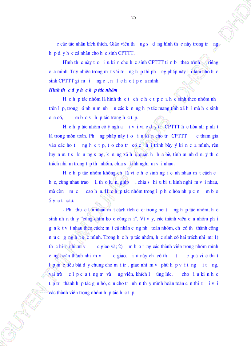 image for page Điều chỉnh nội dung dạy học môn Toán cho học sinh Chậm phát triển trí tuệ học hòa nhập lớp 1 ở các trường Tiểu học trên địa bàn Quận Liên Chiểu Thành phố Đà Nẵng