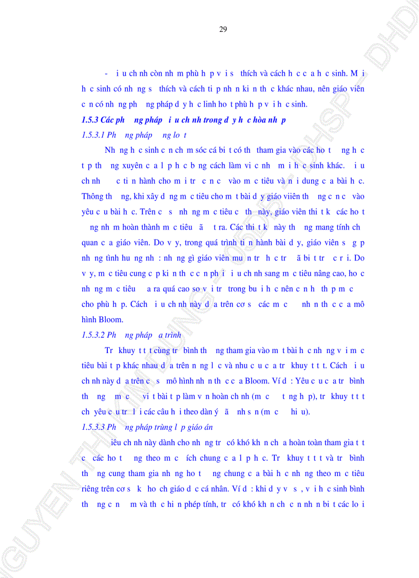 image for page Điều chỉnh nội dung dạy học môn Toán cho học sinh Chậm phát triển trí tuệ học hòa nhập lớp 1 ở các trường Tiểu học trên địa bàn Quận Liên Chiểu Thành phố Đà Nẵng