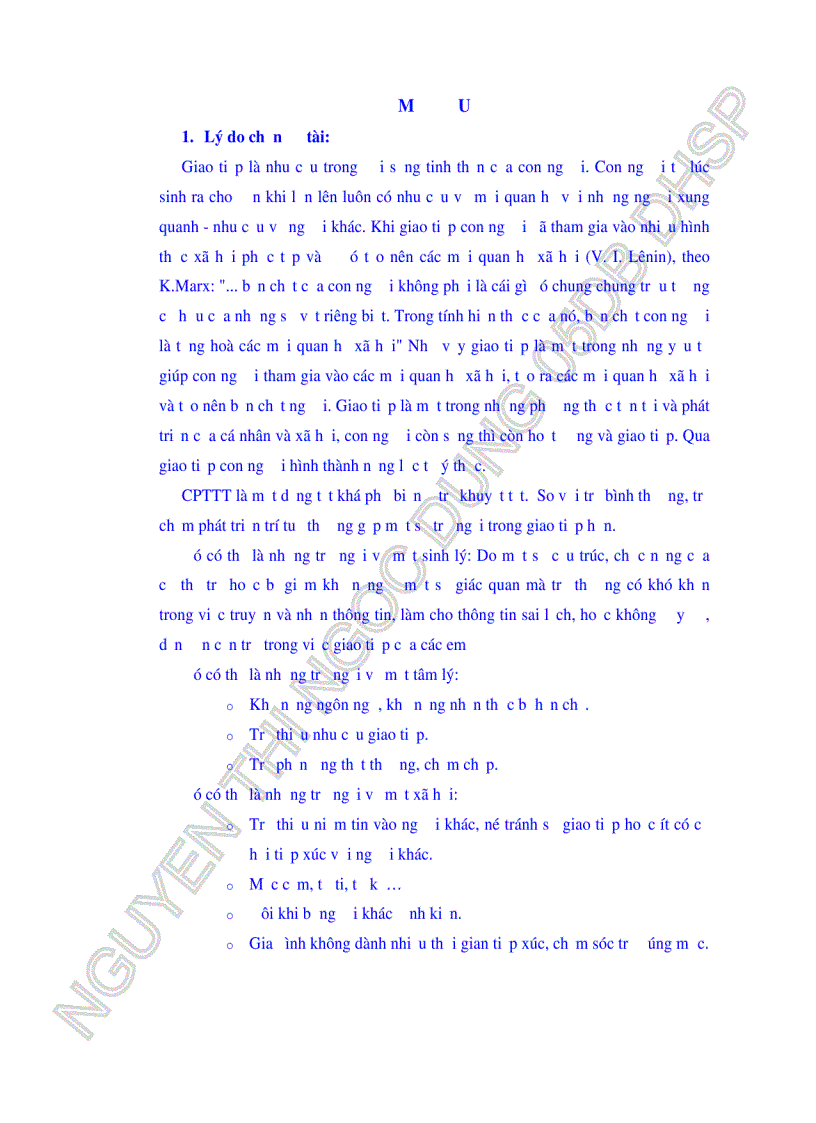 image for page Hình thành kĩ năng giao tiếp cho trẻ CPTTT trường Tiểu học Hải Vân thông qua hoạt động vui chơi