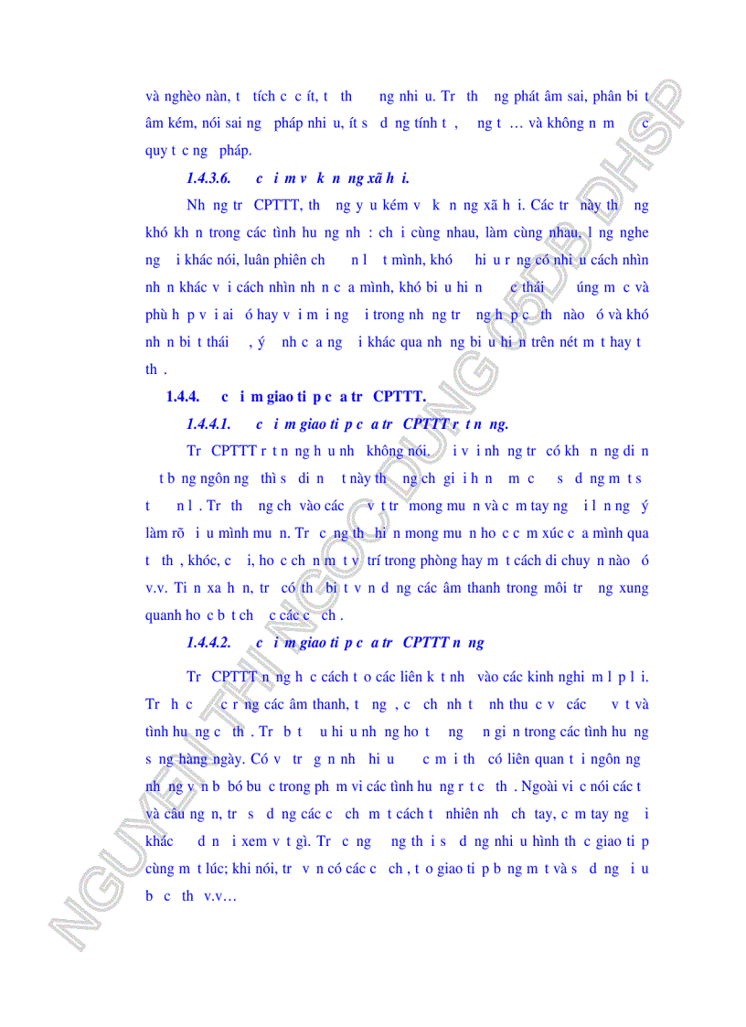 image for page Hình thành kĩ năng giao tiếp cho trẻ CPTTT trường Tiểu học Hải Vân thông qua hoạt động vui chơi