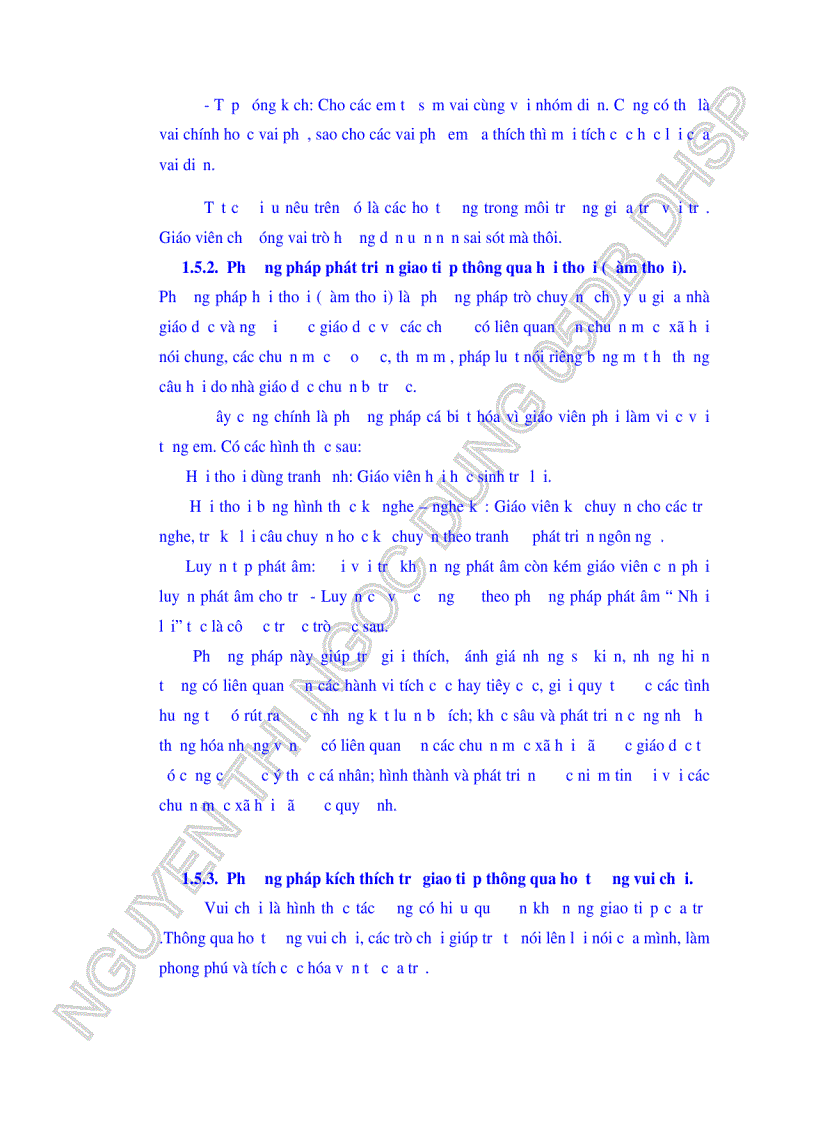image for page Hình thành kĩ năng giao tiếp cho trẻ CPTTT trường Tiểu học Hải Vân thông qua hoạt động vui chơi
