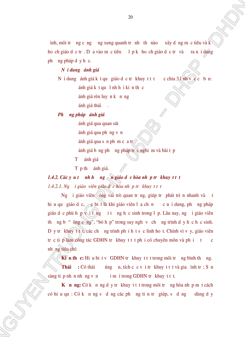 image for page Biện pháp nâng cao chất lượng giáo dục hòa nhập trẻ khuyết tật tại trường Tiểu học Hải Vân TP Đà Nẵng
