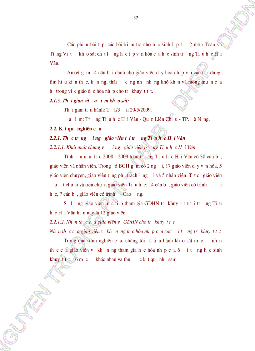 image for page Biện pháp nâng cao chất lượng giáo dục hòa nhập trẻ khuyết tật tại trường Tiểu học Hải Vân TP Đà Nẵng