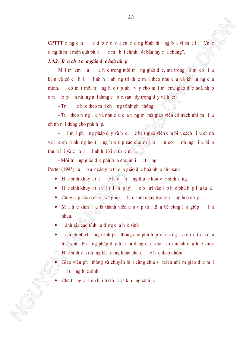 image for page Biện pháp giáo dục hành vi giao tiếp cho học sinh chậm phát triển trí tuệ học hoà nhập