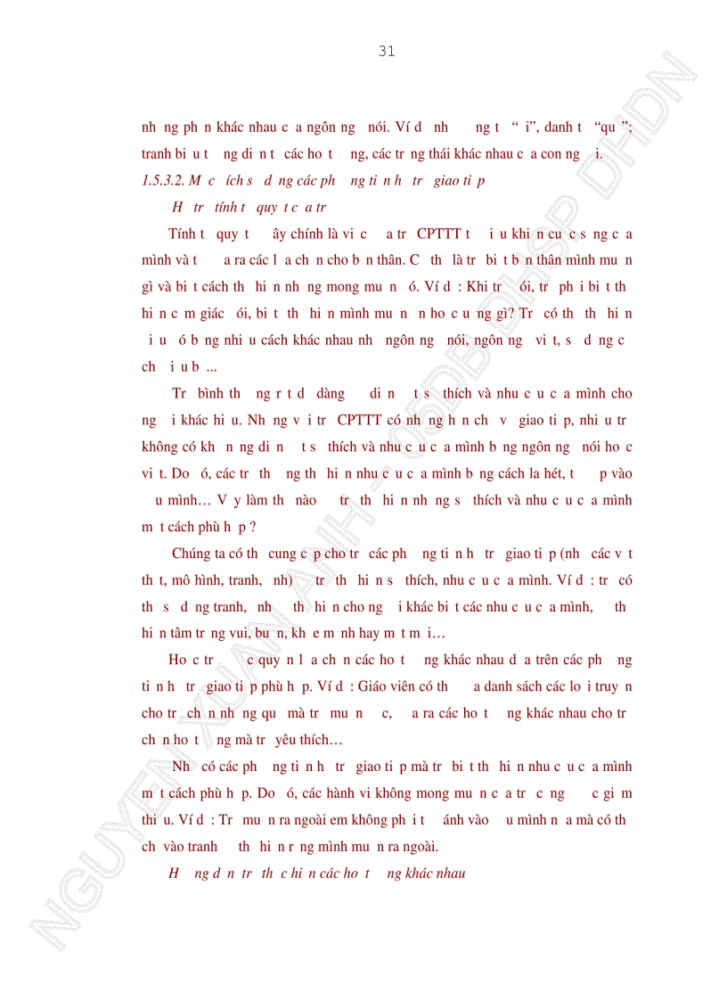 image for page Biện pháp giáo dục hành vi giao tiếp cho học sinh chậm phát triển trí tuệ học hoà nhập