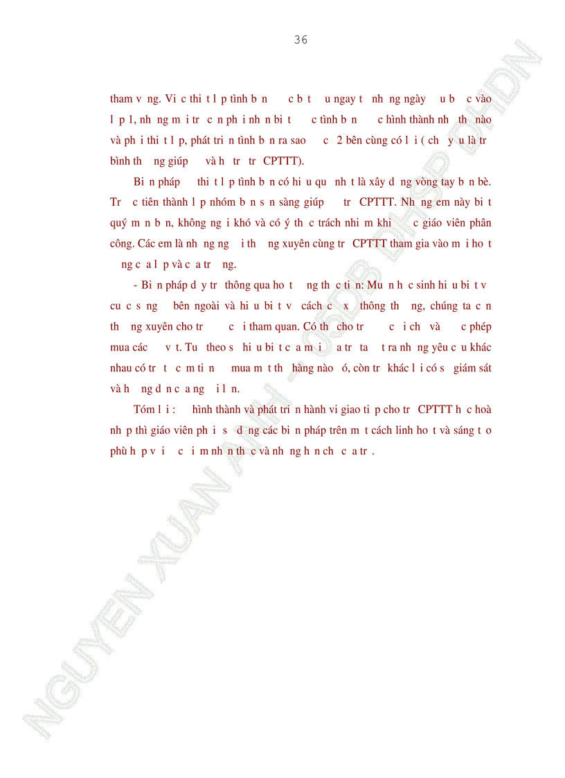 image for page Biện pháp giáo dục hành vi giao tiếp cho học sinh chậm phát triển trí tuệ học hoà nhập