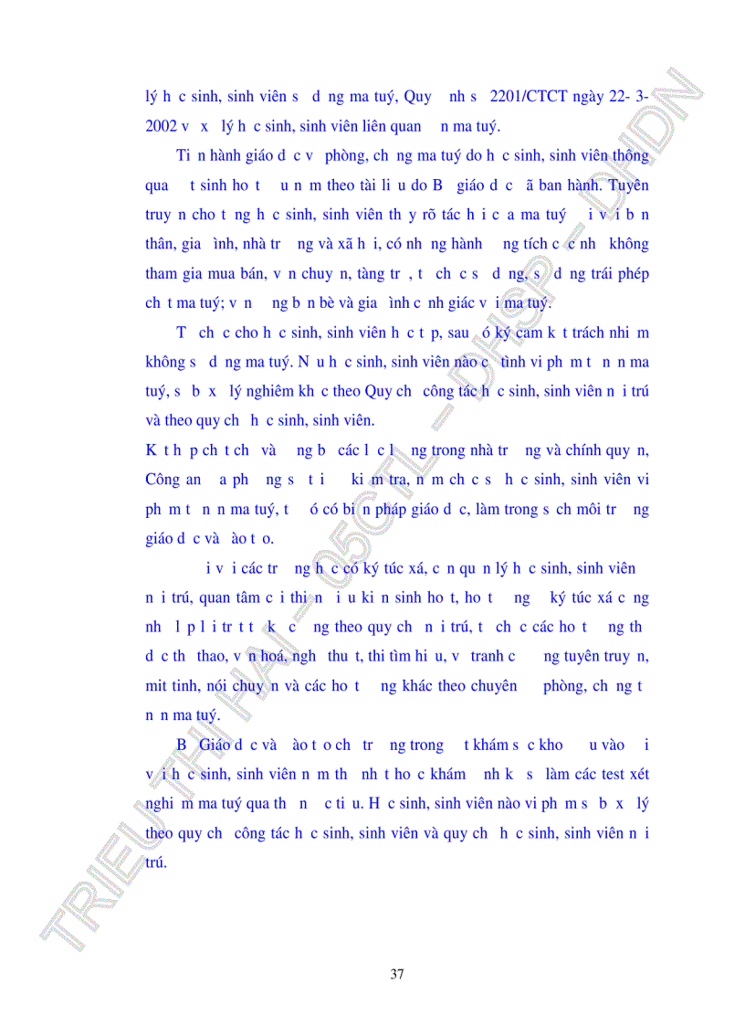 image for page Thái độ của sinh viên trường Đại học Sư phạm Đại học Đà Nẵng với hoạt động phòng chống ma tuý