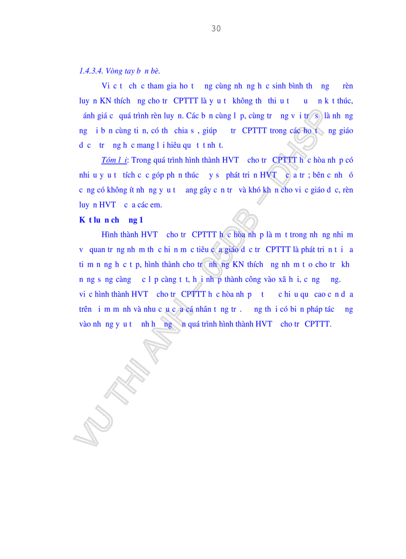 image for page Biện pháp hình thành HVTƯ cho trẻ CPTTT học hòa nhập ở các trường Tiểu học trên địa bàn Quận Liên Chiểu thành phố Đà Nẵng