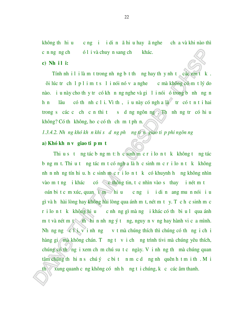 image for page Những khó khăn trong giao tiếp của học sinh mắc rối loạn tự kỷ ở các trường tiểu học trên địa bàn Quận Liên Chiểu thành phố Đà Nẵng