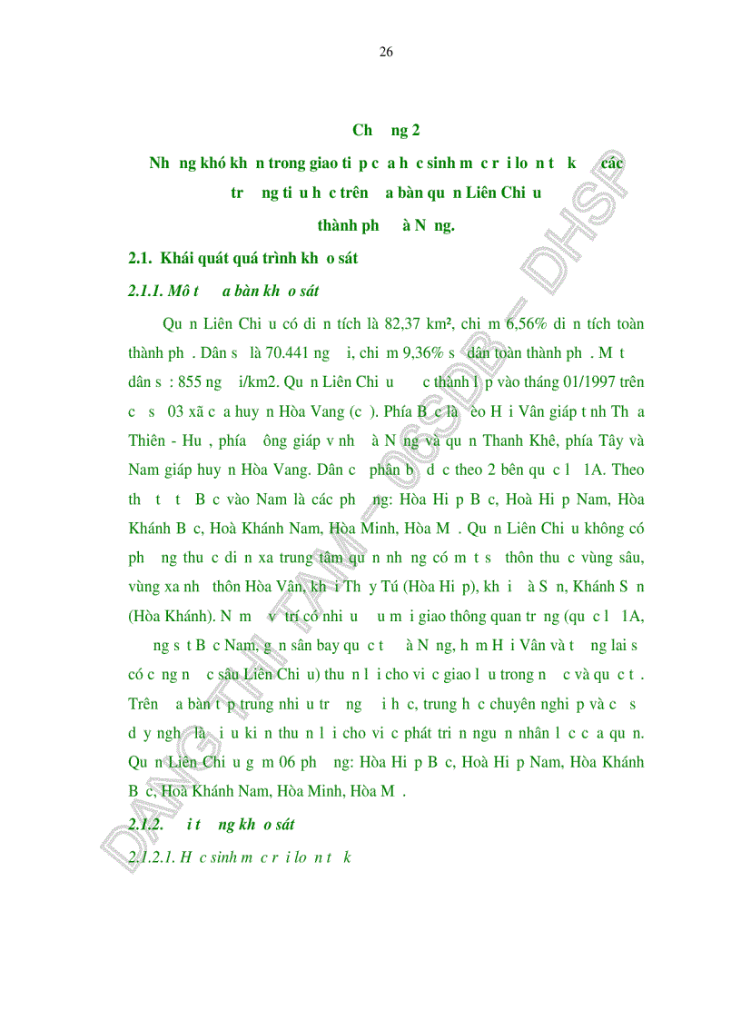 image for page Những khó khăn trong giao tiếp của học sinh mắc rối loạn tự kỷ ở các trường tiểu học trên địa bàn Quận Liên Chiểu thành phố Đà Nẵng