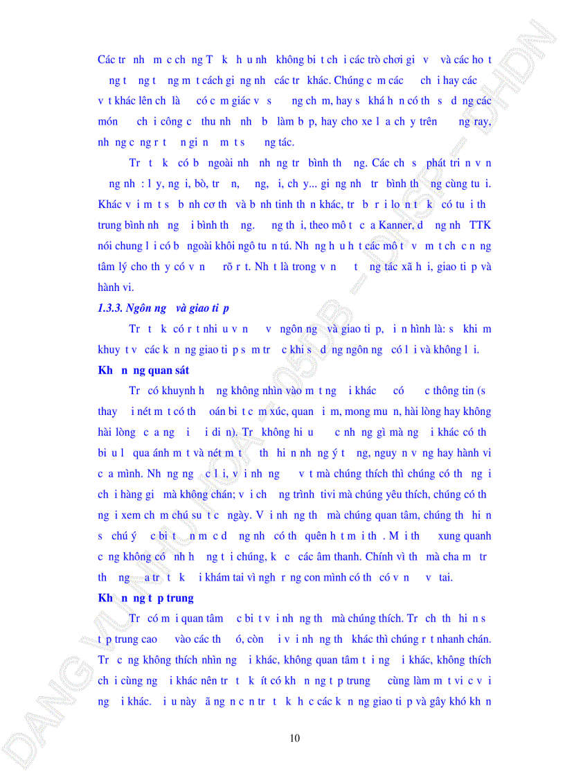 image for page Thực trạng chăm sóc giáo dục cho trẻ tự kỷ tại gia đình ở thành phố Đà Nẵng