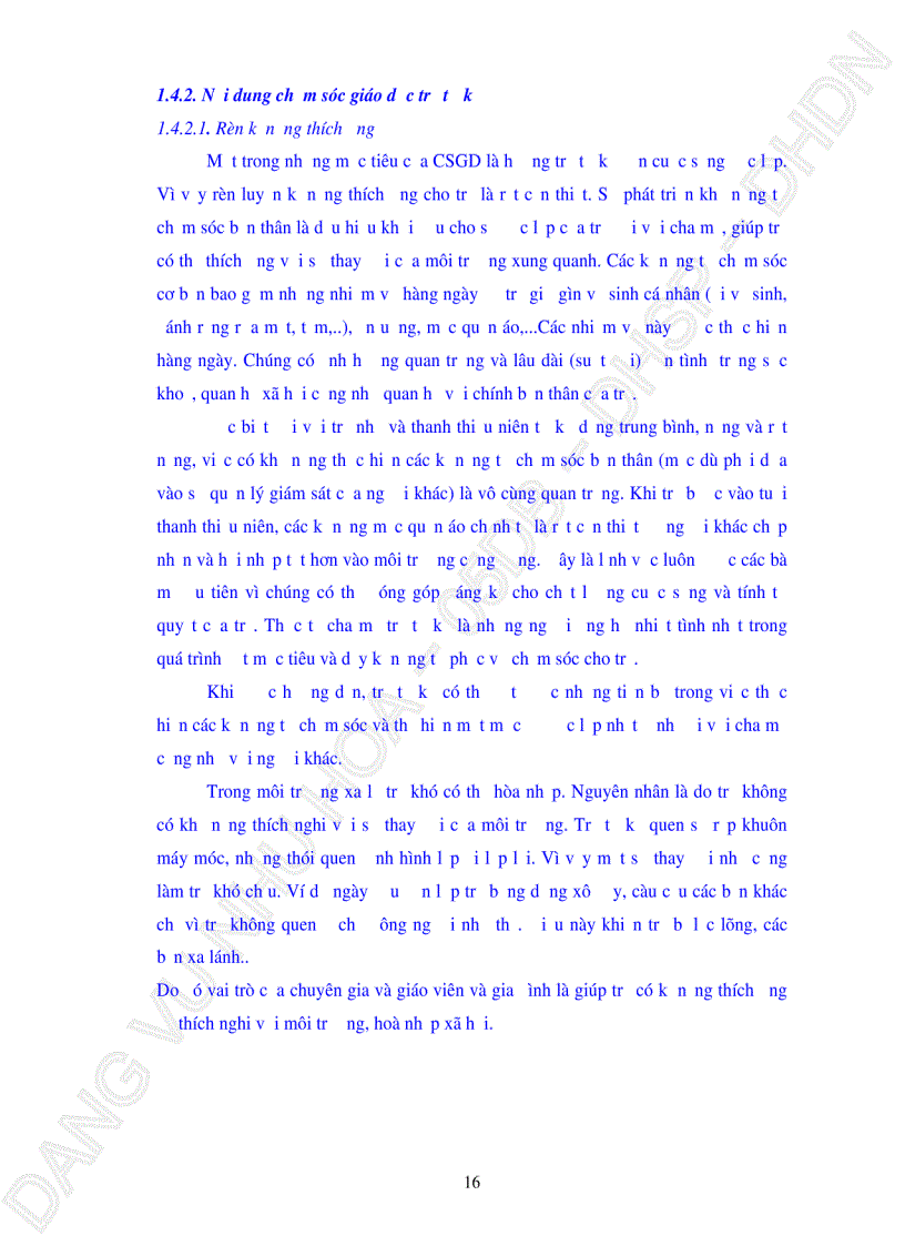 image for page Thực trạng chăm sóc giáo dục cho trẻ tự kỷ tại gia đình ở thành phố Đà Nẵng