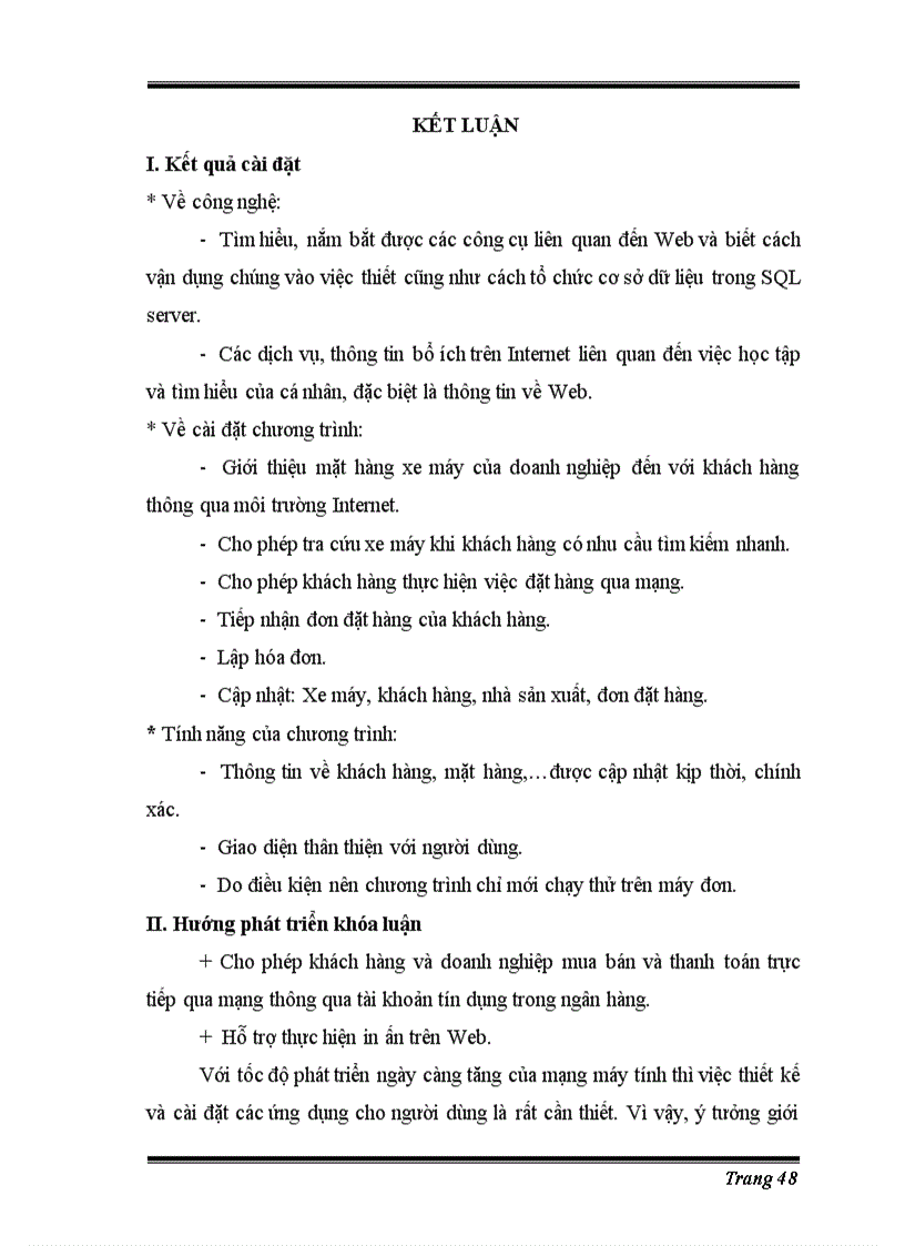 image for page Xây dựng Website bán xe máy doanh nghiệp Hùng Vương