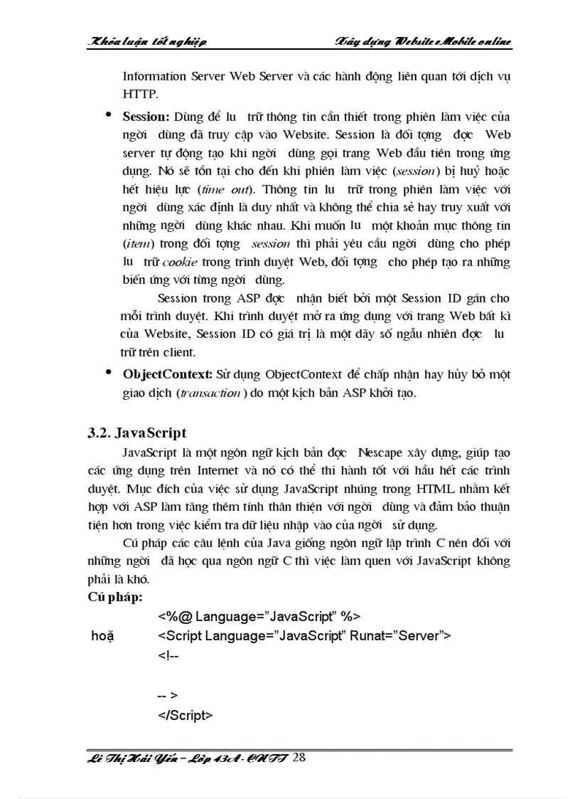 image for page Xây dựng website eMobile online