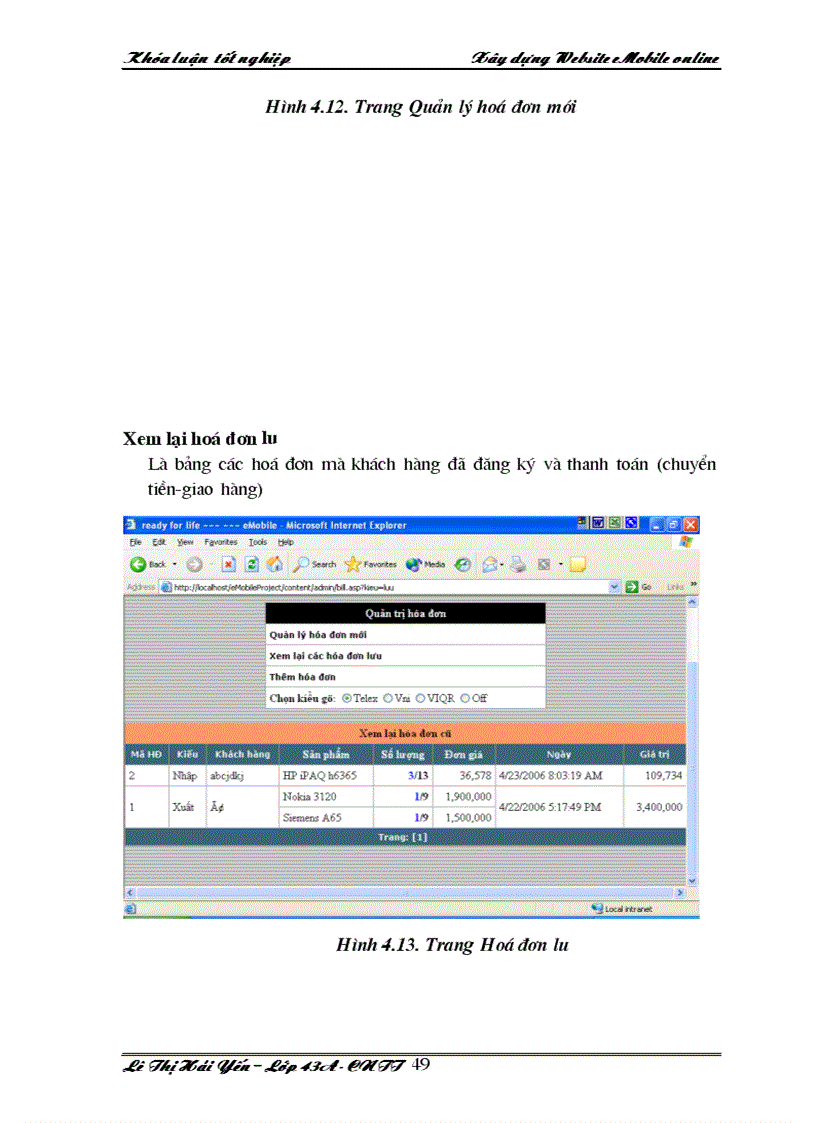 image for page Xây dựng website eMobile online