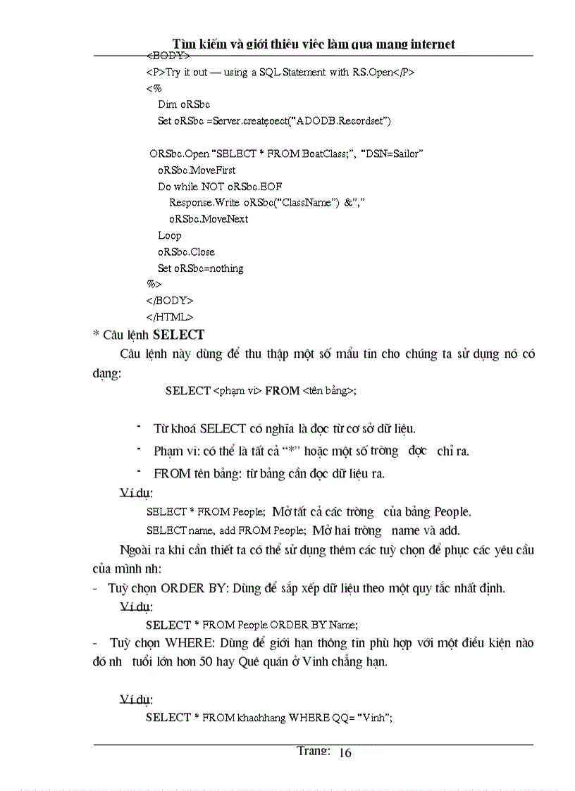 image for page Tìm kiếm và giới thiệu việc làm qua mạng