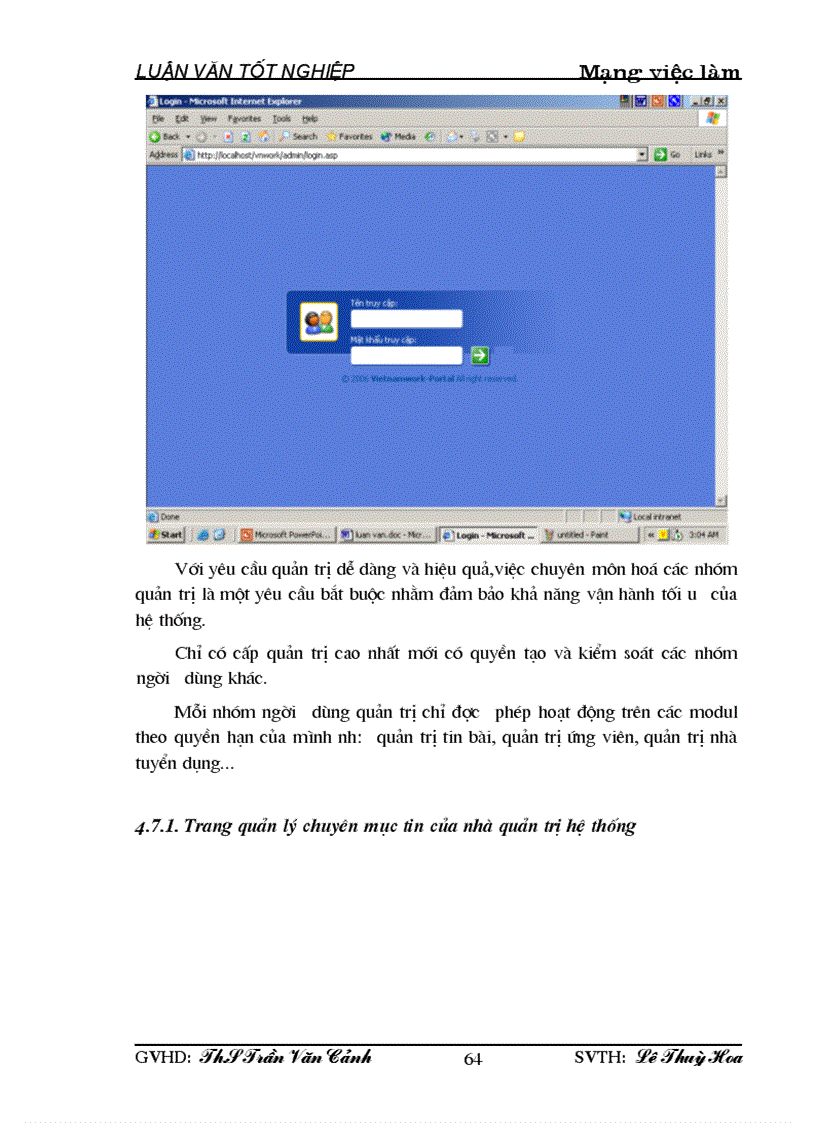 image for page Xây dựng một hệ thống Mạng việc làm