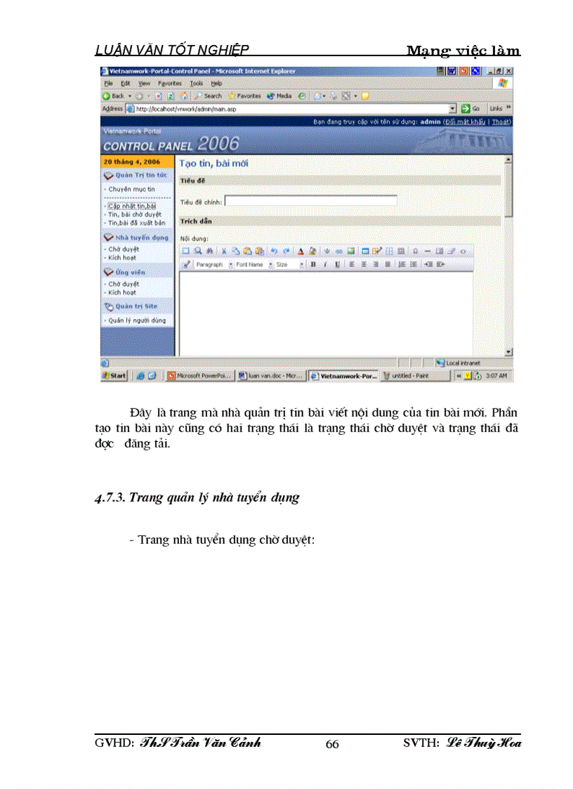 image for page Xây dựng một hệ thống Mạng việc làm