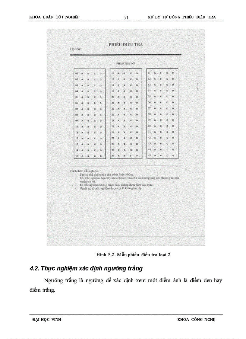 image for page Xử lý tự động phiếu điều tra